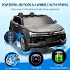 24V 2-Seater SUV Licensed Chevrolet Blazer Ride On Toy with Parent Remote Control,4xSpring Suspension, for Kids Ages 3-8 - 4 of 4