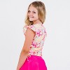 Calypsa Girl's Flutter Sleeve UPF 50+ Chloe Swim Top - 3 of 3