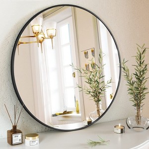 31.5in Artloge Round Wall-mounted Decorative Wall Mirrors - 1 of 4