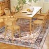 HOMCOM Area Rug, Boho Machine Washable Rug, Non-Slip Low Pile Carpet for Living Room, Bedroom, Dining Room, Home Office - 4 of 4