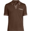 Lands' End Men's Short Sleeve Tipped Welt Pocket Supima Polo - 3 of 3