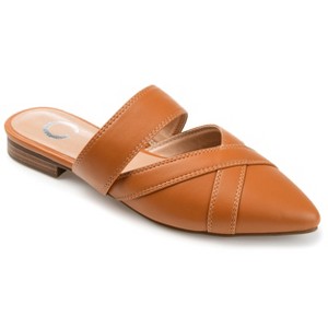 Journee Collection Womens Stasi Slip On Pointed Toe Mules Flats - 1 of 4