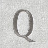 SKL Home 2pc Casual Monogram 'Q' Hand Towels : Microfiber, Machine Washable, Non-Slip Backing - 2 of 3