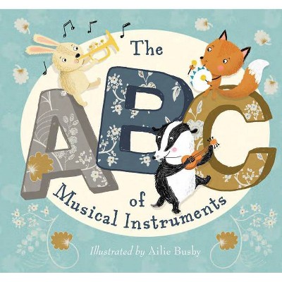 The ABC of Musical Instruments - (New Frontier Titles) (Board Book)