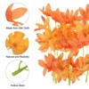 Unique Bargains Artificial Silk Cloth Realistic Wrinkle-resistant Artificial Flower 16 Pcs 7 Inch - 4 of 4