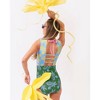 Passionfruit High-Neck One-Piece - 2 of 3