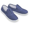 Collections Etc Easy-to-Wear Stretch Zip-Up Padded Insole Sneakers - 3 of 4