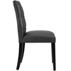 Modway Duchess Dining Chair Vinyl Set of 2 - Black - 3 of 4