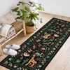 2x6 Black Runner Rugs Washable Animal Soft Low Pile Non Slip Large Rug Carpet For Living Room, Nursery, Hallway, Entryway, Nursery, Kids Room - 2 of 4