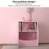 Multi-Purpose Storage Organizer Bookshelf, Toy Storage Cubby, and Modular Shelving Unit for Playrooms, Living Spaces, Hallways, Home, Office - 2 of 4