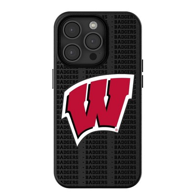 Keyscaper NCAA Big Ten Universities Text Backdrop MagSafe Compatible Cell Phone Case for Apple iPhone
