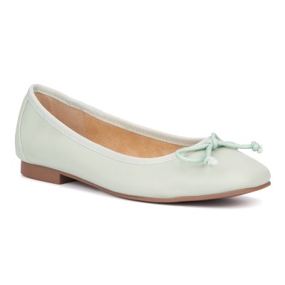 New York & Company Women's Paulina- Square Toe Ballet Flats