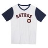 MLB Houston Astros Boys' Pinstripe Pullover Jersey - 2 of 3