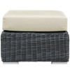 Modway Summon Outdoor Patio Sunbrella Ottoman - 3 of 4
