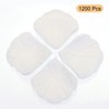 Unique Bargains Wedding Birthday Decor Artificial Silk Flower Rose Petals 2x2 Inch 1200 Pcs White - 3 of 3