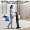 ZAFRO Tower Fan for Bedroom, Standing Bladeless Fan that Blows Cold Air for Home, 85¡ã Oscillating Quiet Cooling Floor Fans with Remote - 3 of 4