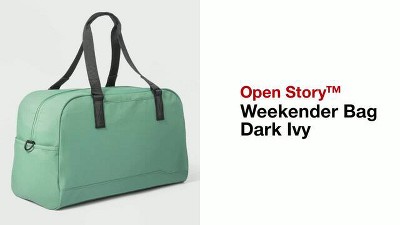 Signature Weekender Bag Taupe - Open Story™ : Target