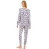 Emerson Road Woman's Whisper Rib Christmas Gnome Top & Jogger Pajama Set - 3 of 3