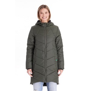 Modern Eternity - Harper 3 in 1 Maternity Coat Cocoon Mid Thigh - 1 of 4