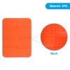 Unique Bargains Outdoor Foldable Durable Ultralight Foam Mat 14.6"x10.6"x0.3" 2 Pcs - 4 of 4