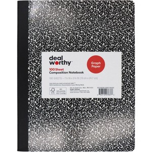 Composition Book Quad Ruled - Dealworthy™ - 1 of 1