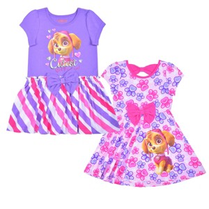 Nickelodeon Girl's 2-Pack Cutest Girl Pup Ever Paw Patrol Skye Casual Dress Set for kids - 1 of 4