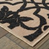 Oriental Weavers Cayman 001B9 Sand/ Charcoal Indoor/Outdoor Area Rug - 2'3" x 7'6" - 2 of 2