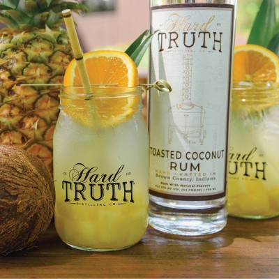Hard Truth Toasted Coconut Flavored Rum - 750ml Bottle