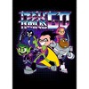 Teen Titans Go Metallic Character Emblem Black T-shirt Toddler Boy to Youth Boy - 2 of 3