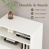 Heynemo Cube Storage Organizer, 2 Tiers Stackable Bookcase with Adjustable Shelf,  Single Cube Shelf, Wooden Modular Storage System - 4 of 4