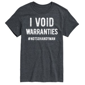 Men's - Instant Message - I Void Warranties Short Sleeve Graphic T-Shirt - 1 of 4