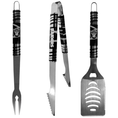 NFL Oakland Raiders Tailgater BBQ Set 3pc