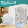 FDW 39 Inch Bird Cage Multi-Level Parrot Cage Roof Top Large Flight Cage with Removable Trays Accessories & Swinging Perch Ideal - 3 of 4
