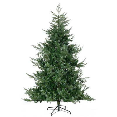 TopComfy Christmas Tree Stand Artificial Christmas Tree with Auto Open and Easy to Shape Branches, Green, 57"*57"*88.5"
