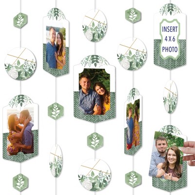 Big Dot of Happiness Boho Botanical Greenery Party 4x6 Picture