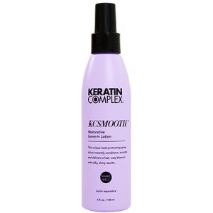 Keratin Complex KCSMOOTH Restorative Leave-In Lotion (5 oz) Unique Heat-Protecting Spray that Instantly Conditions & Smoothes - 1 of 4