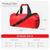 Generic Small Gym Bag for Travel & Duffel - 17 Inch Lightweight Carry - 2 of 4