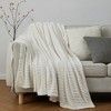 Nestl Cut Plush Fleece Blanket, Lightweight Soft Cozy Blanket, Fuzzy Blankets and Throws for Sofa or Bed - image 2 of 4