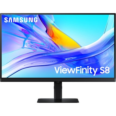 Manufacturer Refurbished Samsung ViewFinity S80UD 27" 3840 x 2160 4K HDR Monitor, Black