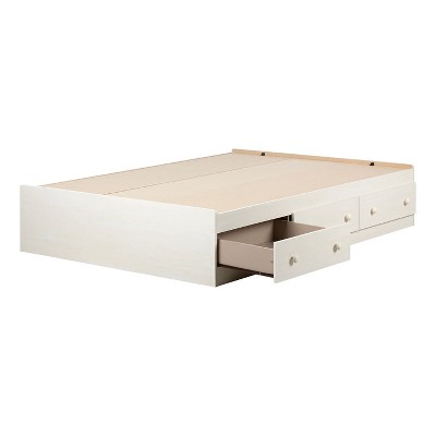 HomeStock Mates Bed with 3 Drawers Blueberry Summer Breeze
