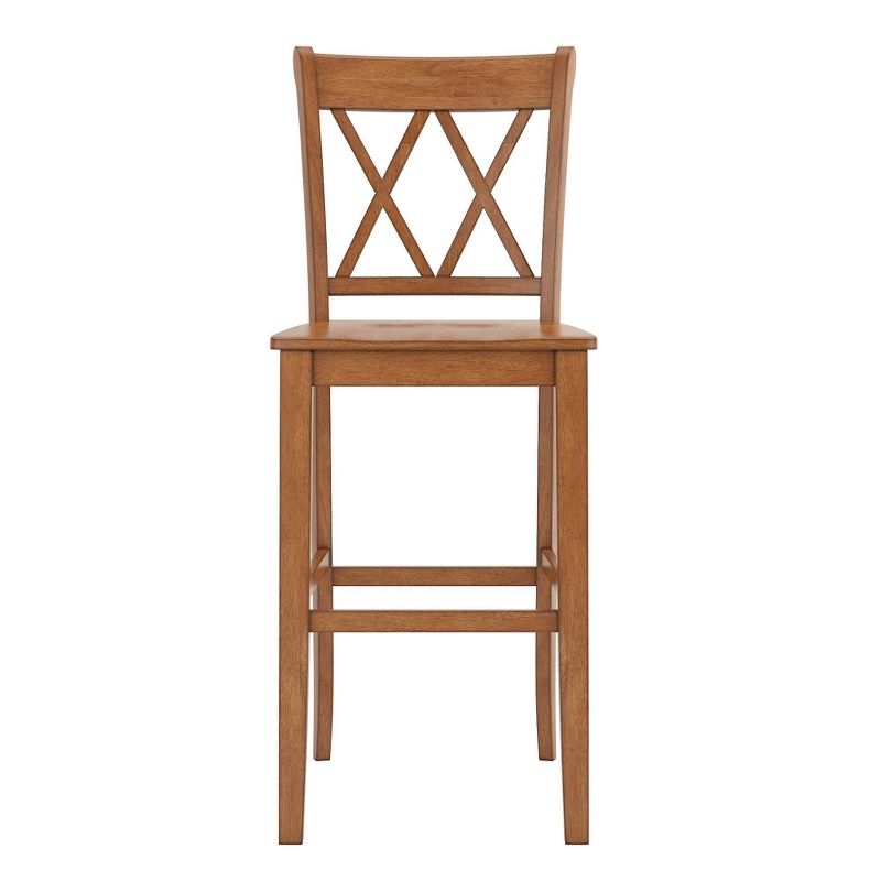 Set of 2 29" South Hill Double X Back Barstools - Inspire Q, 4 of 12