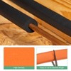 Unique Bargains Pipe Insulation Foam Tube Soft Flexible Foam Durable Fire Resistant Waterproof Pipe Insulation 1 Pc - 4 of 4