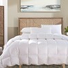Egyptian Cotton Damask Stripe Down Comforter – Lightweight - 4 of 4