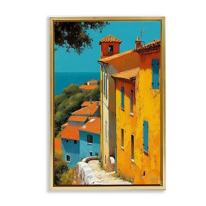 Stupell Industries Tall Buildings by Sea, 31" x 21" - 1 of 4