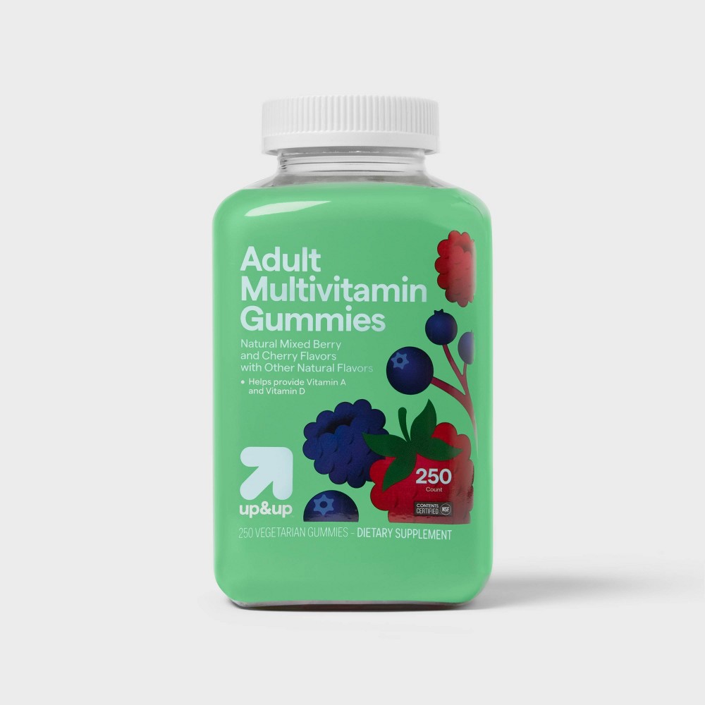 Photos - Vitamins & Minerals Adult Multivitamin Gummies - Bulk Size - 250ct - up&up™