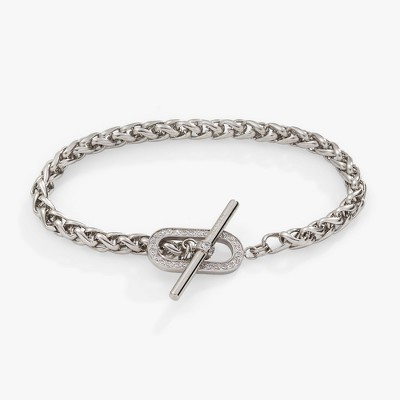 Alex and Ani Pavé Toggle Chain Bracelet