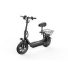 350W Electric Scooter with Seat, LED Display and 3 Speed Modes, 187.2Wh Battery up to 15Miles - 3 of 4