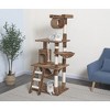 Go Pet Club 62" Classic Cat Tree with Sisal Covered Posts F67 - 4 of 4