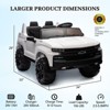 24V Ride on Truck for Kids,2-Seater Licensed Chevrolet Silverado with Parent Remote,3 Speeds, 4×Spring Suspension, Wireless Music & MP3 - 2 of 4