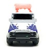 Land Rover Defender 110 White/Red/Blue "Above and Beyond" "Racing Cars" 1/60 Diecast Model Car by Majorette - 3 of 3